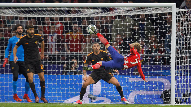 Jugadores de fútbol en acción